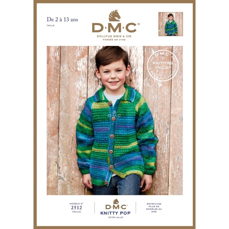 Catalogue Laine Dmc Knitty Pop  N°2512