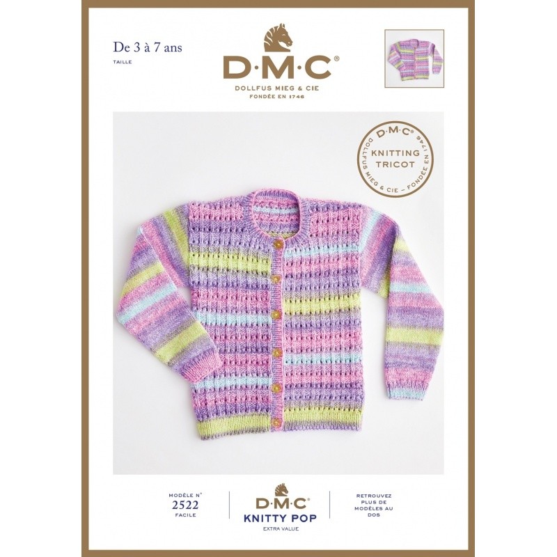 Catalogue Laine Dmc Knitty Pop  N°2522