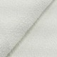 Coupon 3m Tissu Bouclette Raisa Blanc