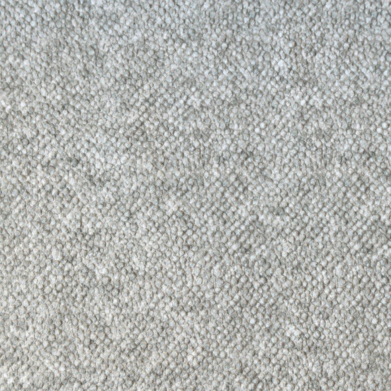 Coupon 3m Tissu Bouclette Doty Texturé Gris 