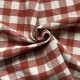 Coupon 3m Tissu Celestin Carreaux Terracotta