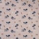 Coupon 3m Tissu Jersey de Coton Imprimé Plage Sable 