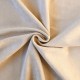 Coupon 3m Tissu Suede Suedine Lourde Ecru 380g/m²