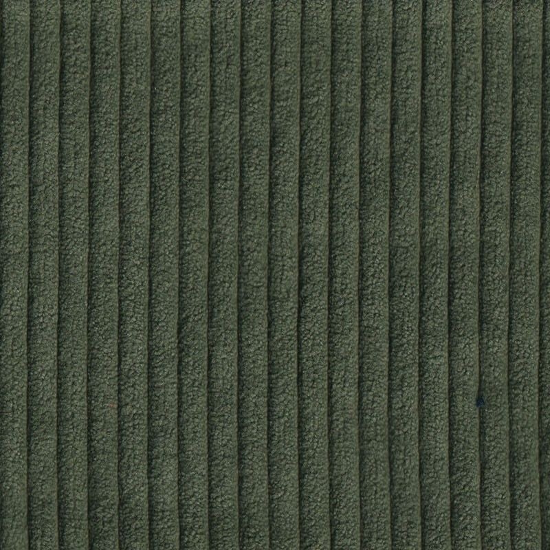 Coupon 3m Tissu Velours Côtelé Huggy Kaki 